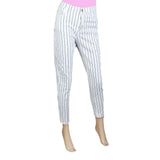 Women's cotton Pant - White