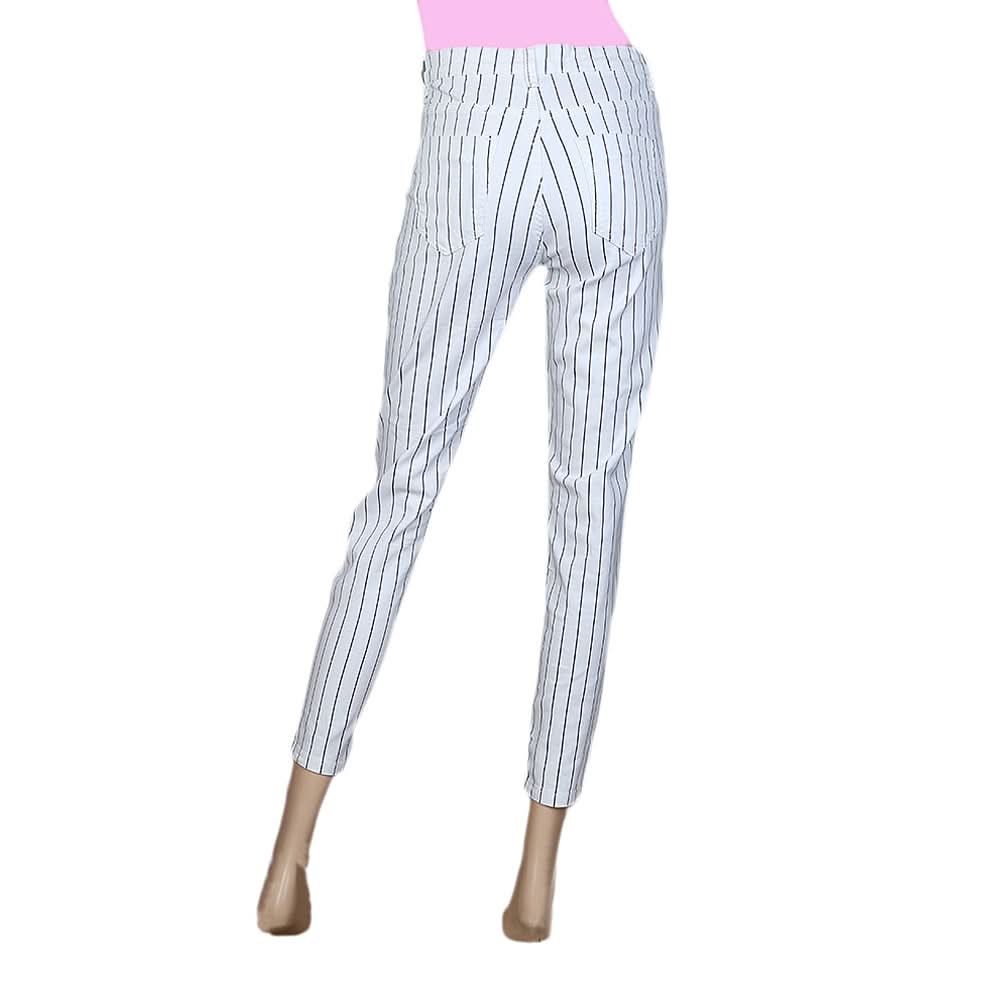 Women's cotton Pant - White
