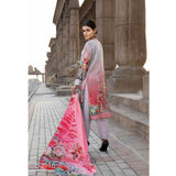 Orissa Digital Printed Chikan Kari Linen 3 Pcs Un-Stitched Suit - 2710