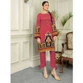 Anchal Digital Printed Masoori Un-Stitched Kurti - 05