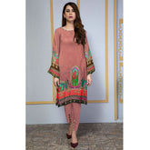 Anchal Digital Printed Masoori Un-Stitched Kurti - 07