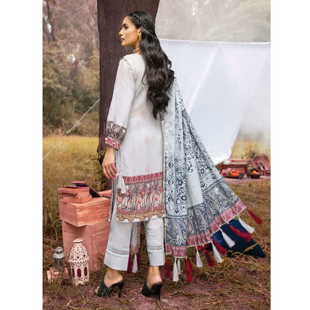 AL Zohaib unstitched 3pc Embroidered Shawl Collection