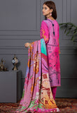 Orchid Modal Satin Digital Printed Un-Stitched 3 Pcs Suit - 4