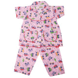 Girls Half Sleeves Sleeping Suit - Blush