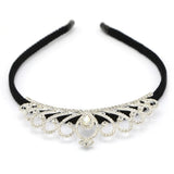Crown Hair Band - Silver | Mannats Collection