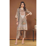 Amani Viscose Embroidered Unstitched 3Pcs Suit - 6968