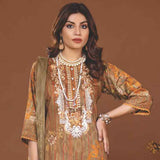 Amani Viscose Embroidered Unstitched 3Pcs Suit - 6967