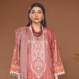 Amani Viscose Embroidered Unstitched 3Pcs Suit - 6964