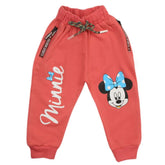 Girls Terry Trouser - Tea Pink