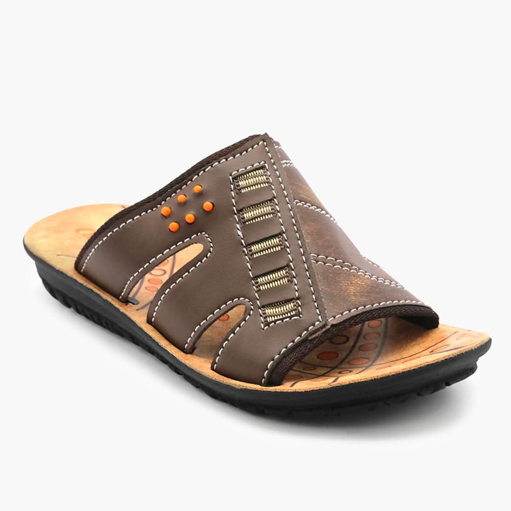Boys Slipper - Mustard