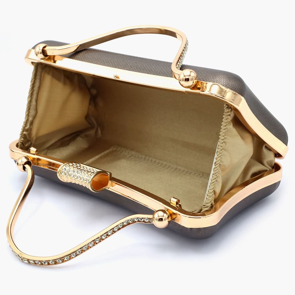Bridal Clutch - Dark Brown