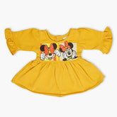 Newborn Girls Full Sleeves Frock