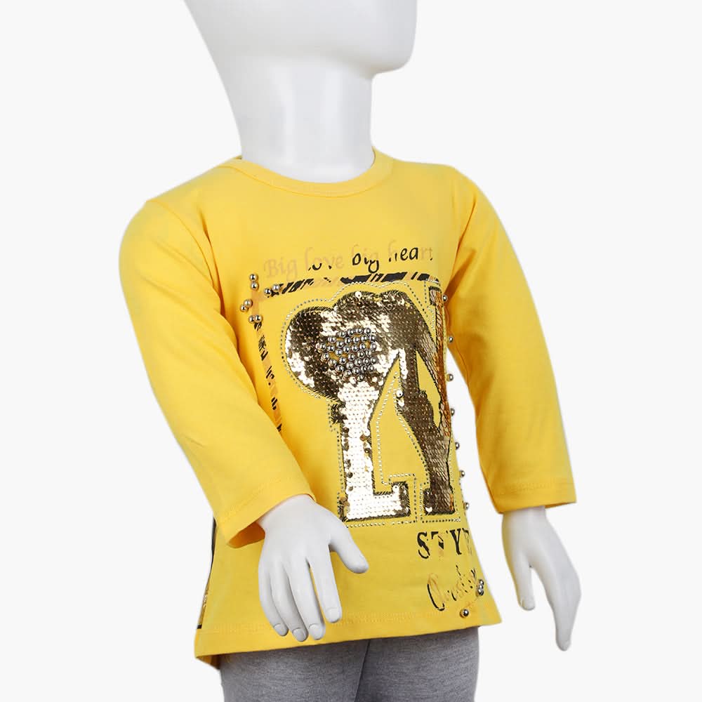 Girls Full Sleeves T-Shirt