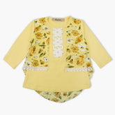 Girls Full Sleeves T-Shirt - Yellow