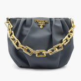 Women's Shoulder Bag - Grey