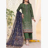 Anmol Cottel Linen Printed Unstitched 3Pcs Suit - 248