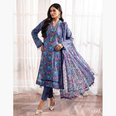 Al-Zohaib Sun Shine Cotton Printed Unstitched 3Pcs Suit - 4