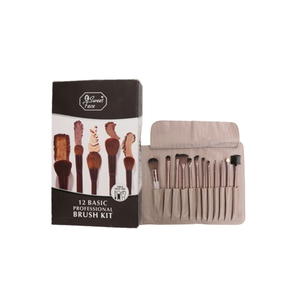Sweet Face 12 Luxury Professional Brush Kit