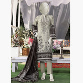 Aisha Alishba Shimmery Printed Unstitched 3Pcs Suit - 2578