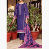 Monalisa Shimmery Printed Unstitched 3Pcs V1 - 2605