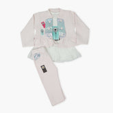 Girls Suit - Baby Pink