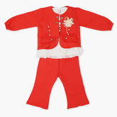 Girls Suit - Red