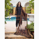 Schick Shahkar Viscose Boring Edition Unstitched 3Pcs Suit - 8