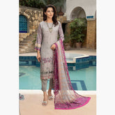 Schick Shahkar Viscose Boring Edition Unstitched 3Pcs Suit - 4