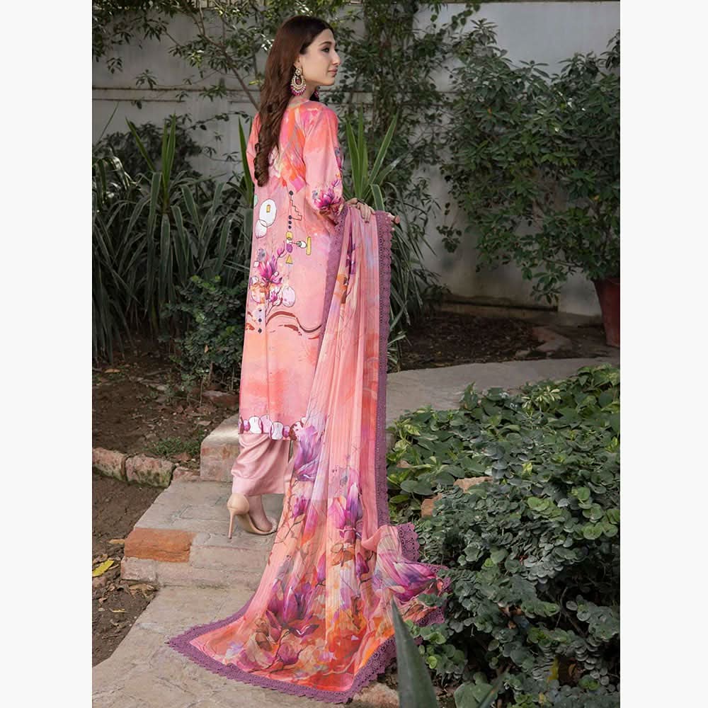 Schick Samar Heavy Embroidered Unstitched 3Pcs Suit