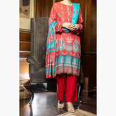 Eminent Printed Cotail Unstitched 3Pcs Suit - 21