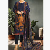 Eminent Linen Dobby Printed Unstitched 3Pcs Suit - 6