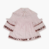 Girls Woven Top - Pink