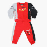 Newborn Boys 2Pcs Suit - Red