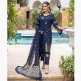 Schick Sofia Viscose Jacquard Broshia Unstitched 3Pcs Suit - 11