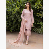 Schick Sofia Viscose Jacquard Broshia Unstitched 3Pcs Suit - 7