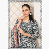 Tawakkal Mayal Viscose Embroidered Unstitched 3Pcs Suit With Shawl
