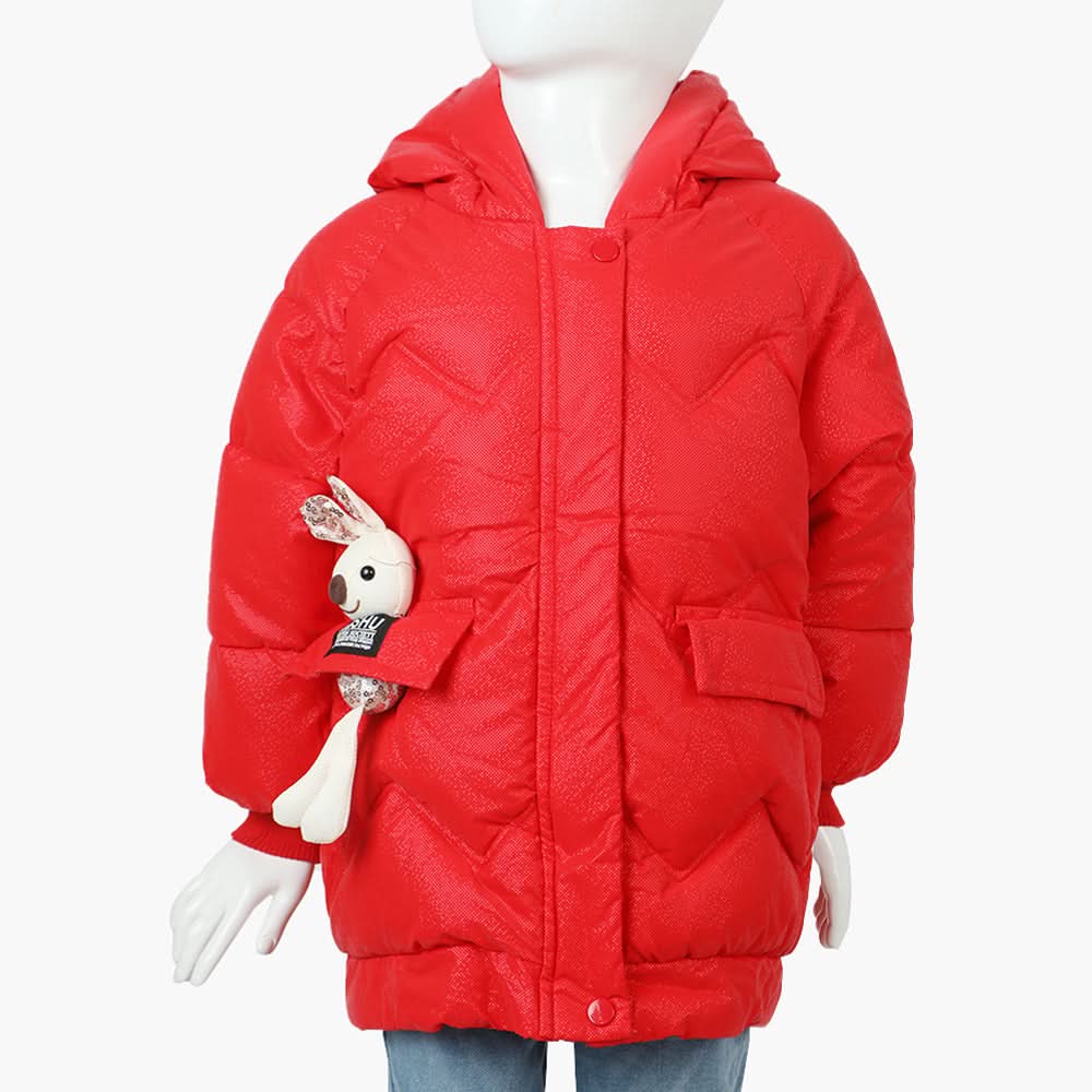 Girls Jacket - Red