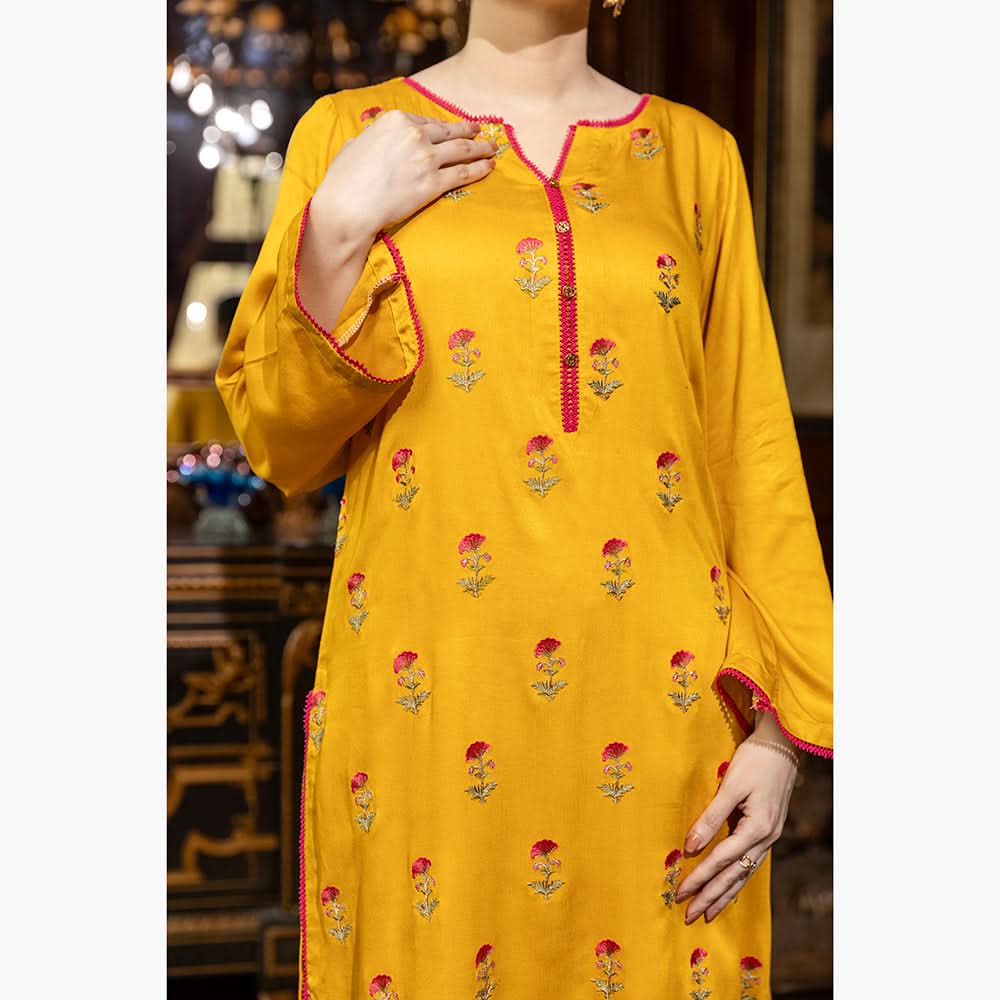 Eminent Women's Embroidered Cotail Kurti - 09
