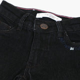 Girls Denim Pant - Black