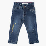 Girls Denim Pant - Blue