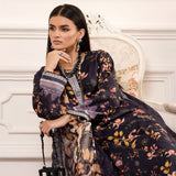 Al-Zohaib Sun Shine Cotton Printed Unstitched 3Pcs Suit - 3