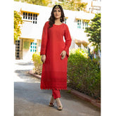 Schick Jaza Schiffli Embroidered Unstitched 2Pcs Suit V-4