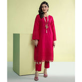 Schick Jaza Schiffli Embroidered Unstitched 2Pcs Suit V-3