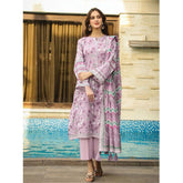 Lakhany Komal Unstitched 3Pcs Suit MM-13-B