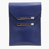 Women's Mobile Shoulder Pouch - Navy Blue