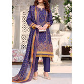 Vs Misri Lawn Digital Printed Embroidered Unstitched 3Pcs Suit