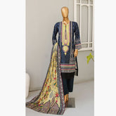Musfirah Digital Lawn Printed 3Pcs Unstitched Suit