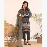 Esra Lawn Digital Printed Embroidered 3Pcs Unstitched Suit - 9