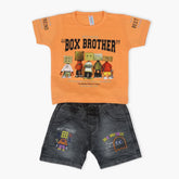 Newborn Boys Half Sleeves Suit