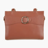 Women's Shoulder Bag - Peach
